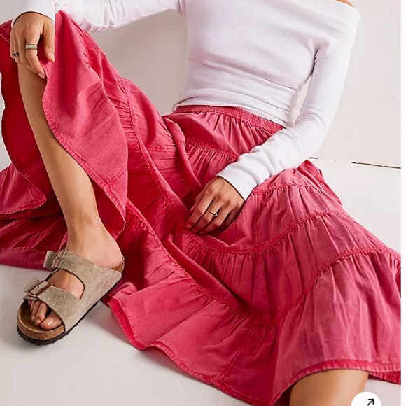 NEW! Free People Swing Midi skirt - Picture 8 of 9